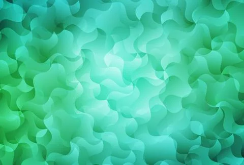 Light Green vector template with lines. Illustrazione stock