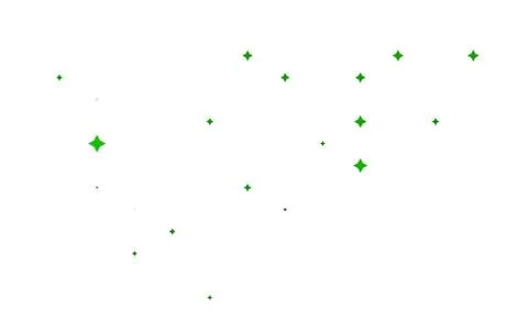 Light Green vector template with sky stars. Stock Illustration