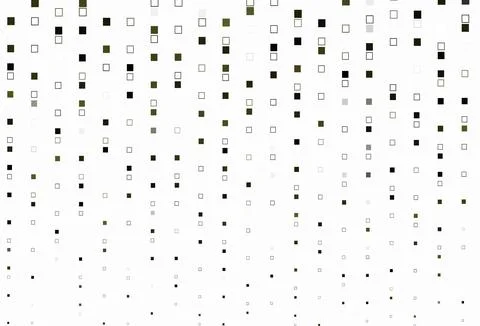 Light Green vector template with square style. Stock Illustration