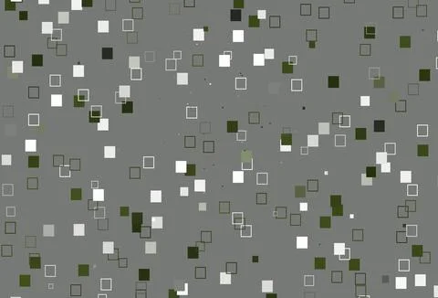 Light Green vector template with square style. Stock Illustration