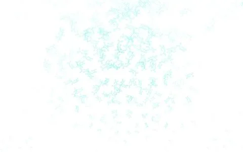 Light Green vector texture with artificial intelligence concept. Illustrazione stock