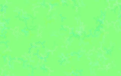 Light Green vector texture with artificial intelligence concept. Stockillustratie