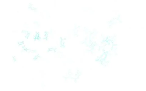 Light Green vector texture with artificial intelligence concept. Illustrazione stock