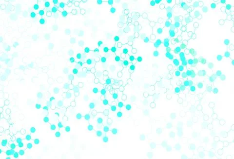 Light Green vector texture with artificial intelligence concept. Stock Illustration