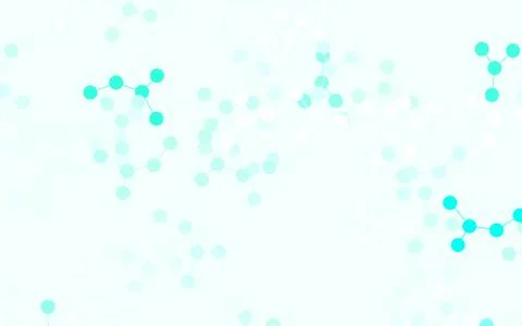 Light Green vector texture with artificial intelligence concept. Stock Illustration