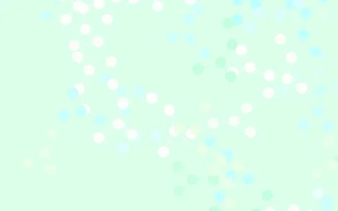 Light Green vector texture with artificial intelligence concept. Illustrazione stock