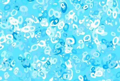 Light Green vector texture with disks. Stock Illustration