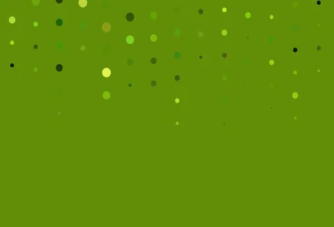 Light Green vector texture with disks. 스톡 일러스트