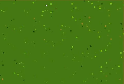 Light Green vector texture in poly style with circles, cubes. Stock Illustration