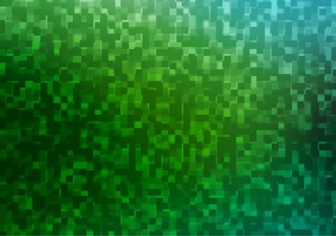 Light Green vector texture in rectangular style. Stock Illustration