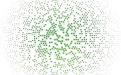 Light Green vector texture in rectangular style. Stock Illustration