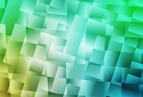 Light Green vector texture in rectangular style. Illustrazione stock