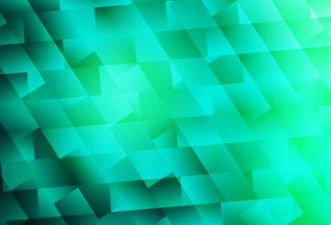 Light Green vector texture in rectangular style. 스톡 일러스트