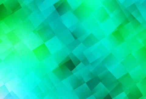 Light Green vector texture in rectangular style. Stock Illustration