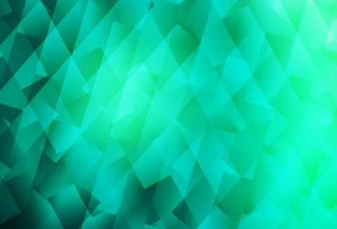 Light Green vector texture in rectangular style. Illustrazione stock