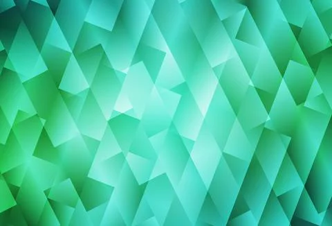 Light Green vector texture in rectangular style. Stockillustratie