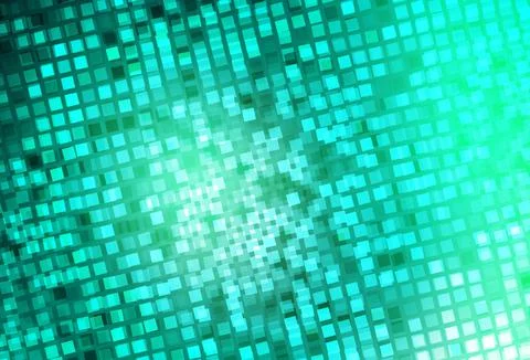 Light Green vector texture in rectangular style. Stock Illustration