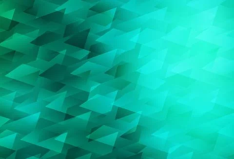 Light Green vector texture in rectangular style. Stock Illustration