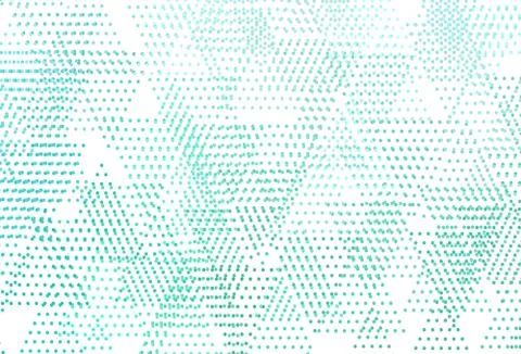Light Green vector texture with triangular style with circles. Ilustración de archivo