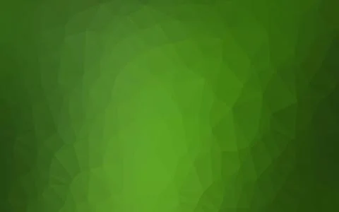 Light Green vector triangle mosaic cover. Ilustración de archivo