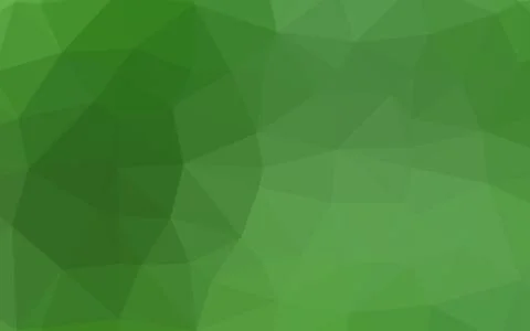 Light Green vector triangle mosaic cover. 스톡 일러스트