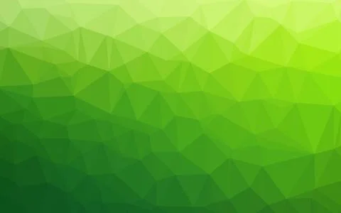 Light Green vector triangle mosaic cover. Ilustración de archivo