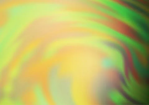 Light Green, Yellow vector abstract bokeh pattern. Illustrazione stock