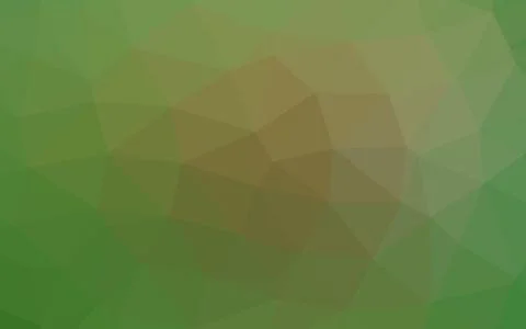 Light Green, Yellow vector abstract mosaic pattern. 스톡 일러스트
