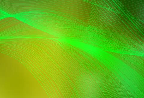 Light Green, Yellow vector abstract blurred background. Stock Illustration
