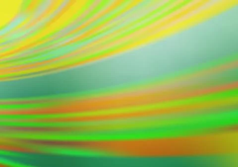 Light Green, Yellow vector abstract blurred pattern. Stock Illustration