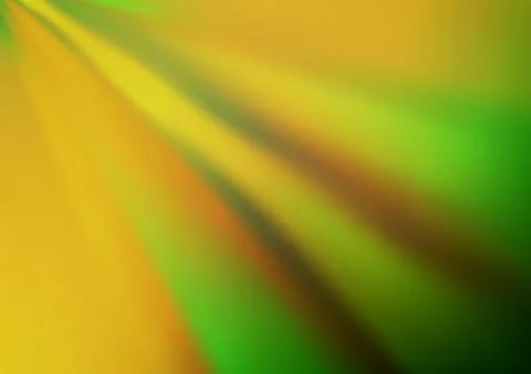 Light Green, Yellow vector abstract blurred background. イラスト素材