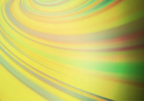 Light Green, Yellow vector abstract blurred pattern. 스톡 일러스트
