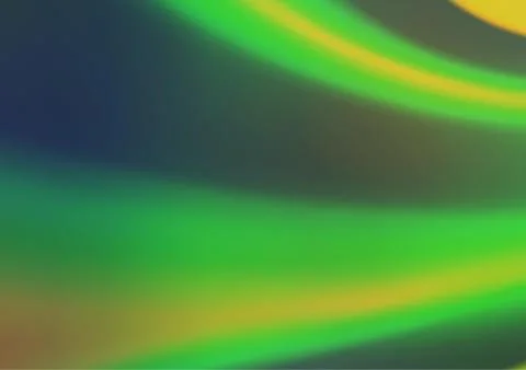 Light Green, Yellow vector abstract bokeh pattern. Stock Illustration