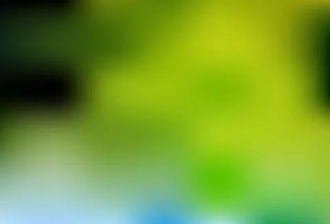 Light Green, Yellow vector abstract blurred background. Stock Illustration