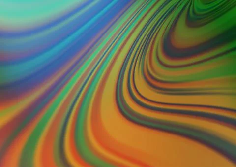 Light Green, Yellow vector abstract blurred pattern. イラスト素材