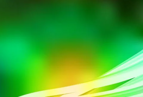 Light Green, Yellow vector abstract bright template. Illustrazione stock