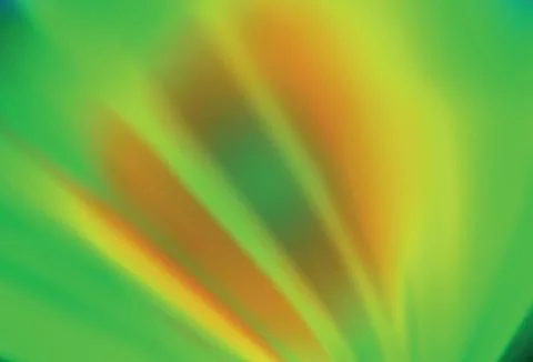 Light Green, Yellow vector abstract blurred layout. Stock Illustration