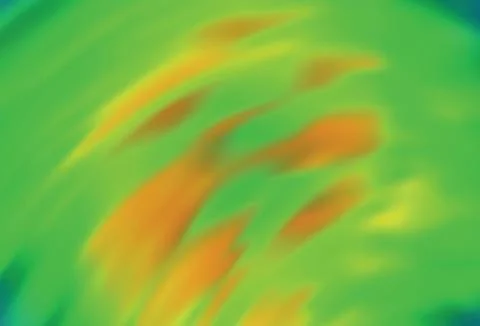 Light Green, Yellow vector abstract blurred layout. Stock Illustration