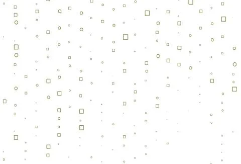 Light Green, Yellow vector backdrop with lines, rectangles. Stock Illustration