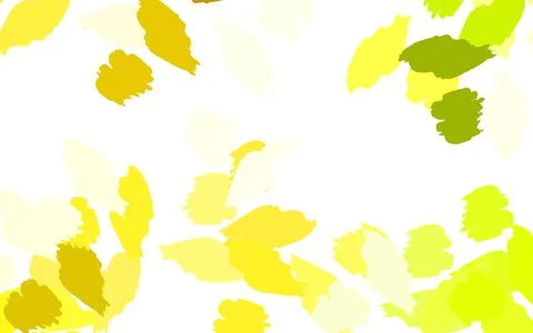 Light Green, Yellow vector backdrop with memphis shapes. Stock Illustration