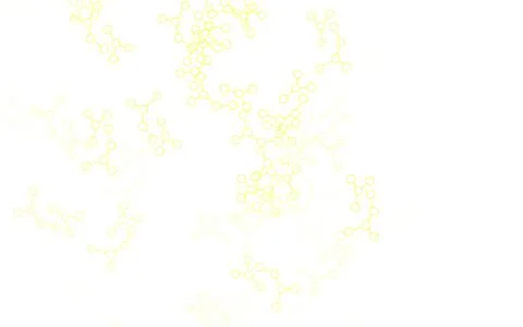 Light Green, Yellow vector backdrop with artificial intelligence data. Stock Illustration