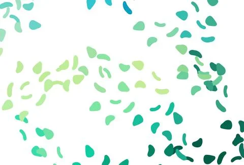 Light Green, Yellow vector backdrop with abstract shapes. Stock-Illustration