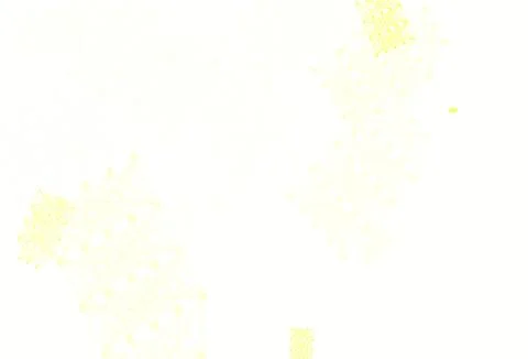 Light Green, Yellow vector backdrop with artificial intelligence data. Stock Illustration