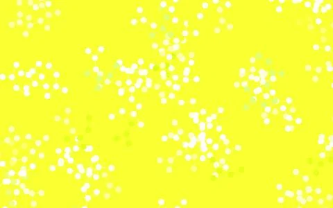 Light Green, Yellow vector background with forms of artificial intelligence. Stock Illustration