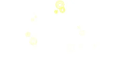 Light Green, Yellow vector background with bubbles. Stock Illustration