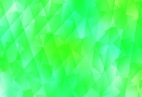 Light Green, Yellow vector background in polygonal style. Stock Illustration