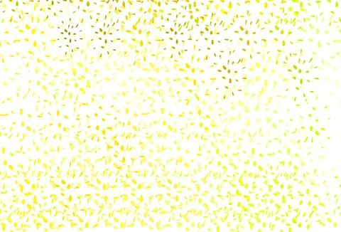 Light Green, Yellow vector background with bubbles. Stock Illustration