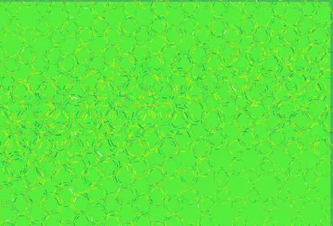 Light green, yellow vector background with bubbles. Stock Illustration