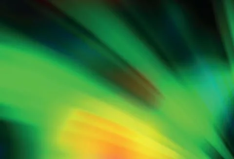 Light Green, Yellow vector blurred background. Stock Illustration