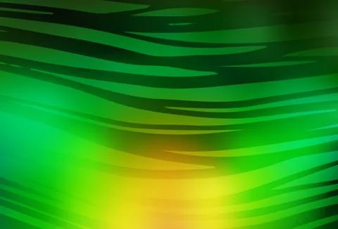 Light Green, Yellow vector blurred and colored pattern. イラスト素材